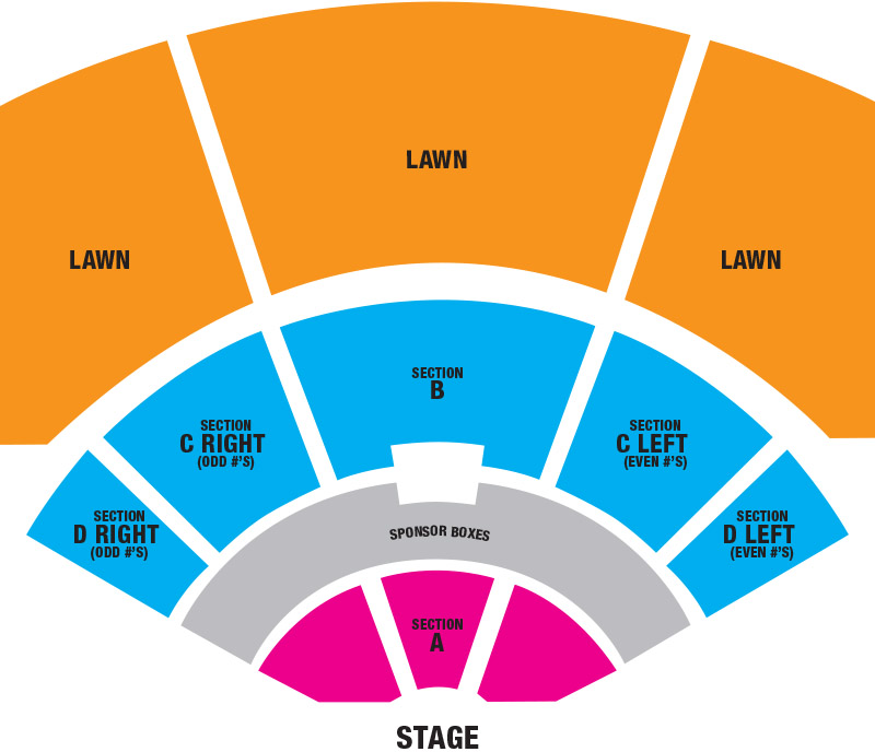 Rogers Amp Seating Chart